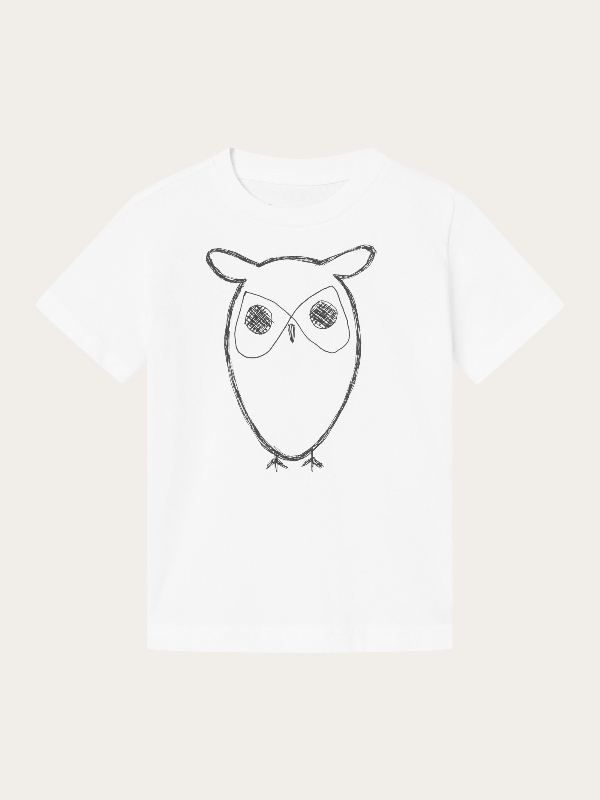 Owl t-shirt - Bright White