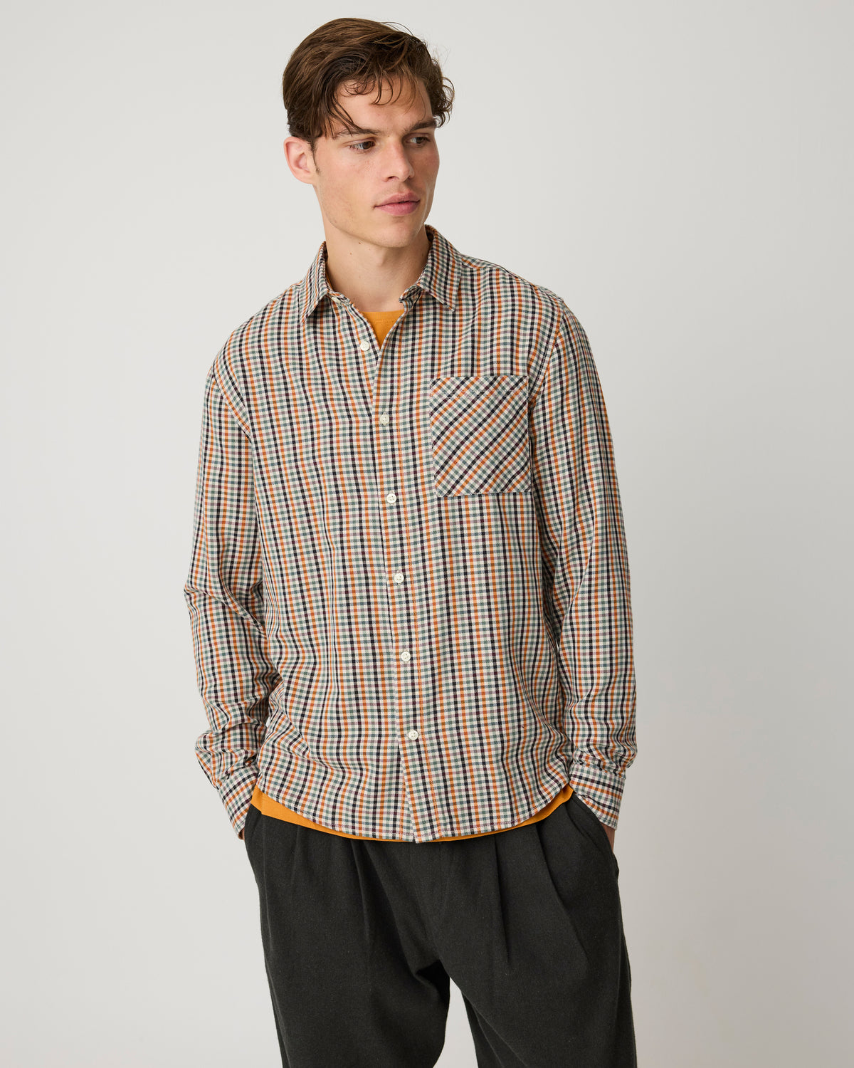 Dune regular check shirt - Multi check