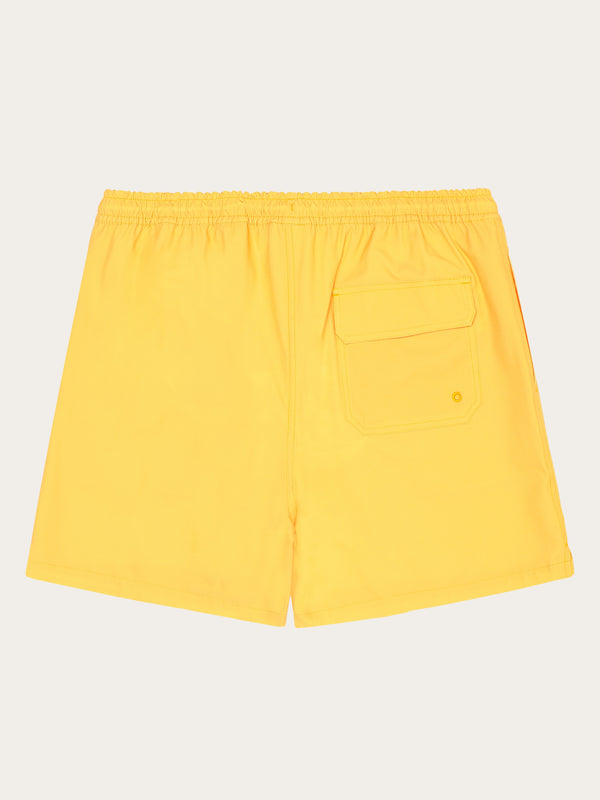 KnowledgeCotton Apparel - MEN BAY stretch swimshorts Swimshorts 1482 Yarrow