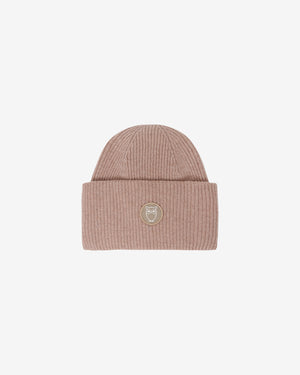 KnowledgeCotton Apparel - UNI Big rib beanie Hats 1336 Kelp melange