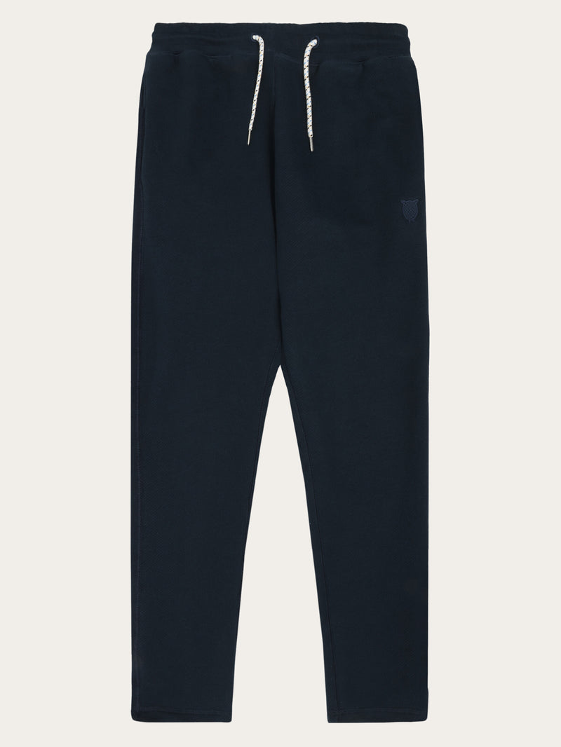 KnowledgeCotton Apparel - MEN Birch Sweat Pant - GOTS/Vegan Pants 1001 Total Eclipse