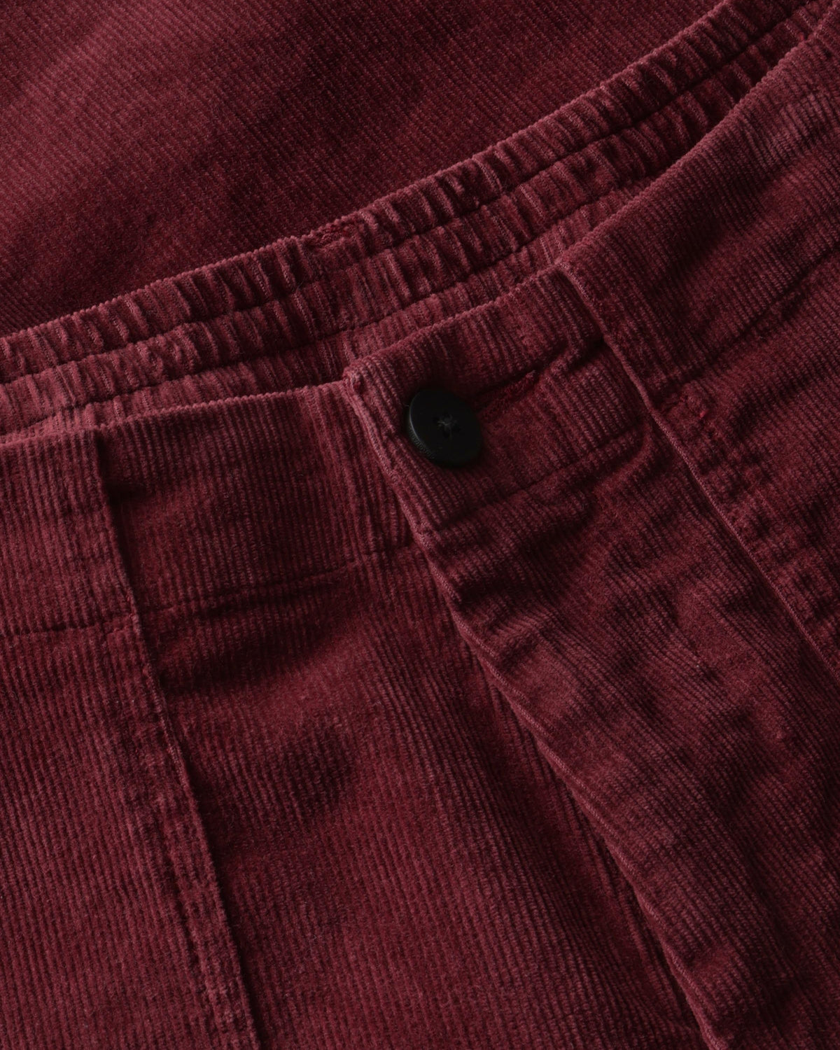KnowledgeCotton Apparel - WMN Bloom barrel corduroy pants Pants 1500 Burgundy
