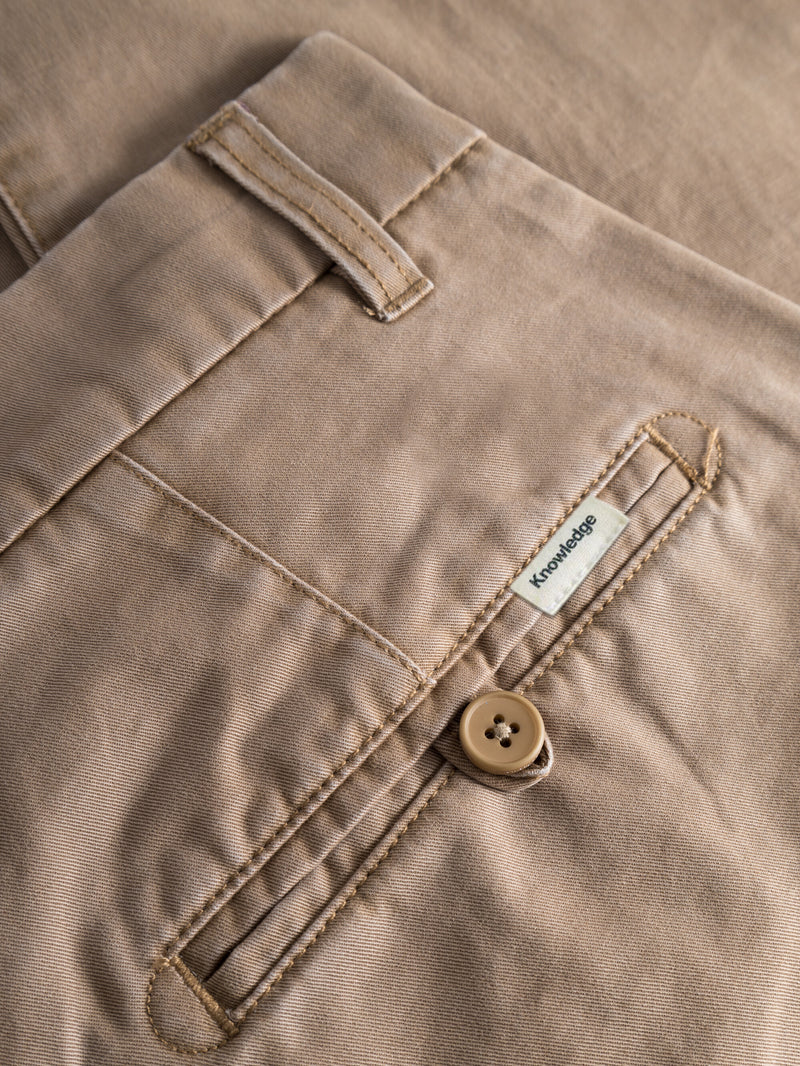 KnowledgeCotton Apparel - MEN CHUCK regular twill chino pants Pants 1019 Tuffet