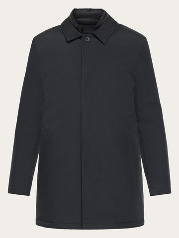 KnowledgeCotton Apparel - MEN Climate Shell Carcoat Jacket GRS Jackets 1300 Black Jet