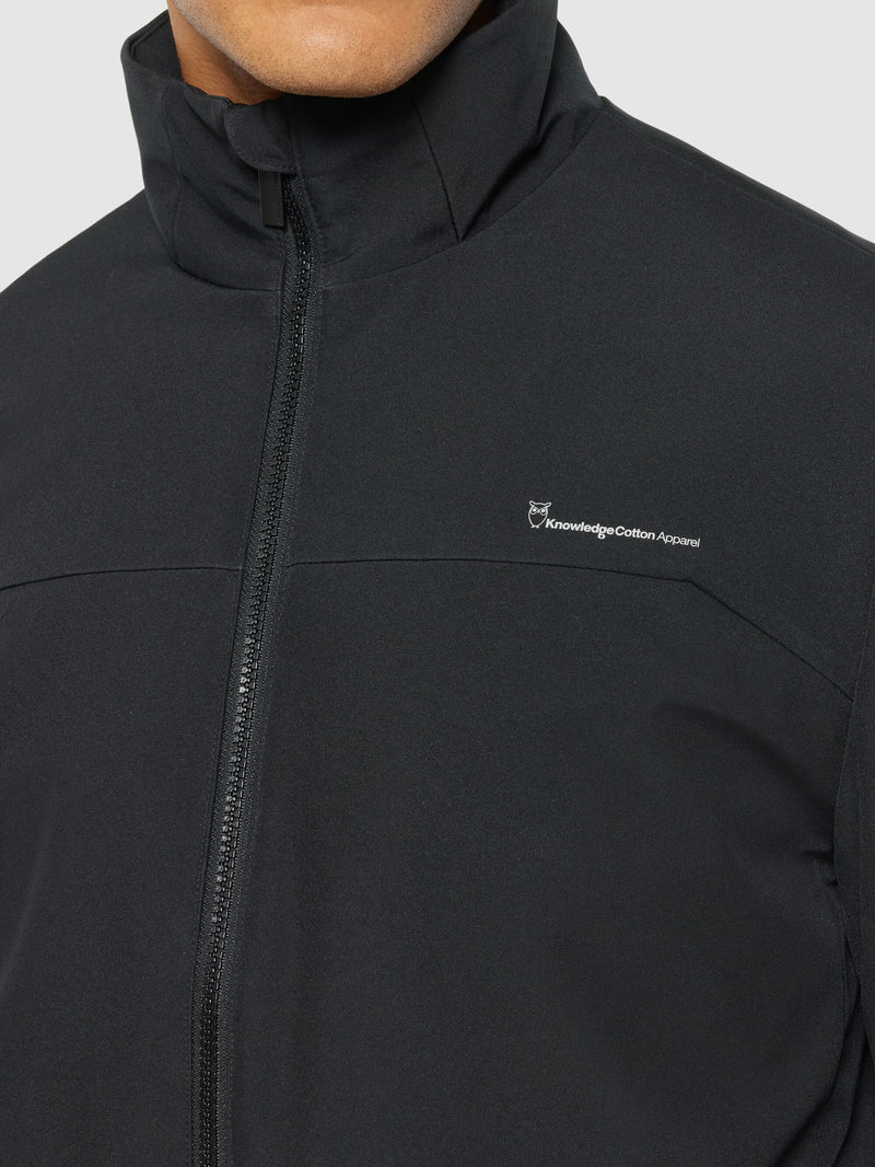 KnowledgeCotton Apparel - MEN CLIMATE SHELL™ jacket - GRS/Vegan Jackets 1300 Black Jet