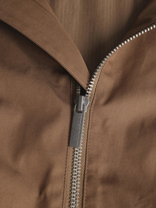 KnowledgeCotton Apparel - MEN Canvas Light shell bomber jacket - GOTS/Vegan Jackets 1019 Tuffet