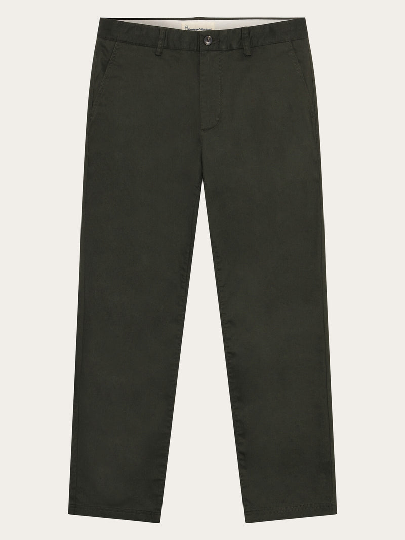 KnowledgeCotton Apparel - MEN Chuck regular corduroy pants Pants 1090 Forrest Night