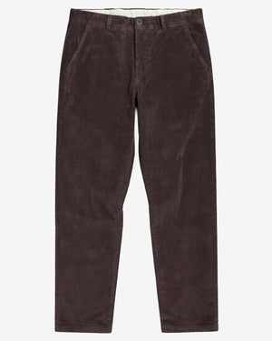 KnowledgeCotton Apparel - MEN Chuck regular corduroy pants Pants 1487 Chocolate Torte