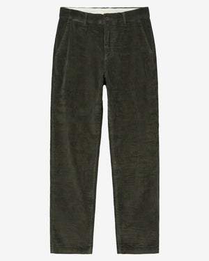 KnowledgeCotton Apparel - MEN Chuck regular corduroy pants Pants 1090 Forest Night