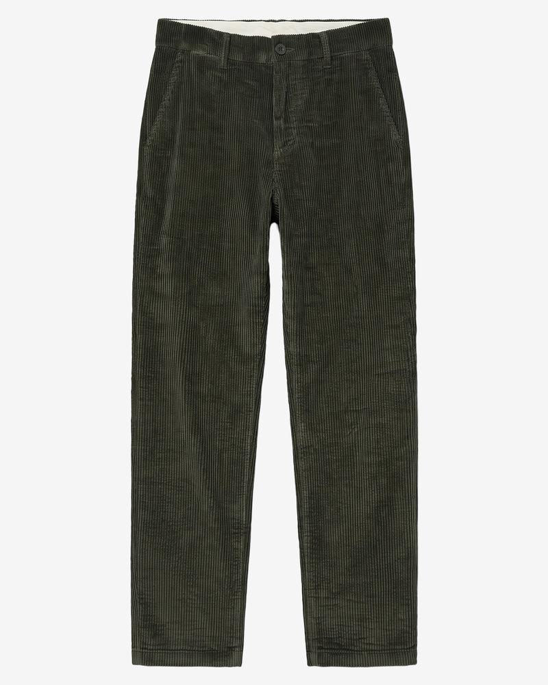 KnowledgeCotton Apparel - MEN Chuck regular corduroy pants Pants 1090 Forest Night