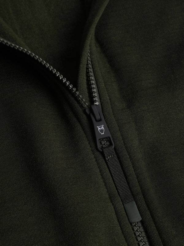 KnowledgeCotton Apparel - MEN Dynamic Wool 320 Fleece sweat - RWS Fleeces 1090 Forrest Night