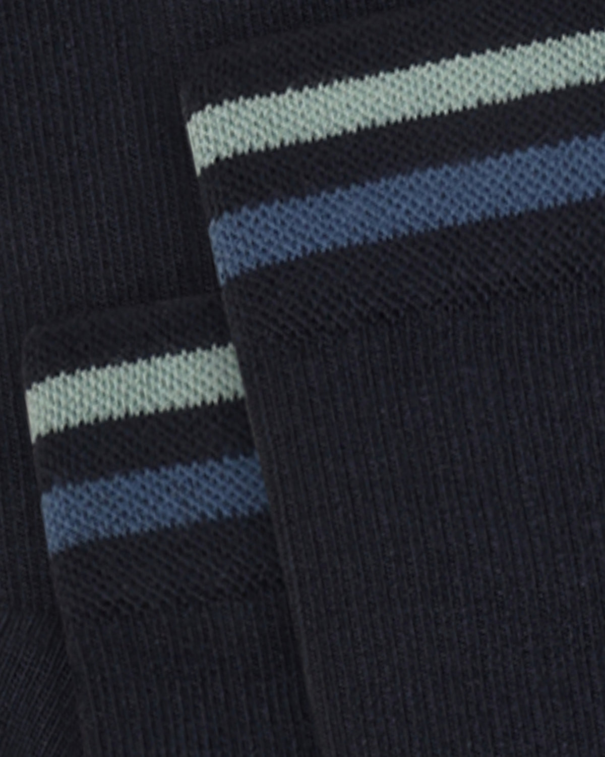 KnowledgeCotton Apparel - UNI Colorblock socks Socks 1412 Night Sky