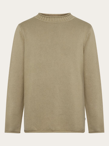 KnowledgeCotton Apparel - MEN Crew neck sweater Knits 1495 Twill