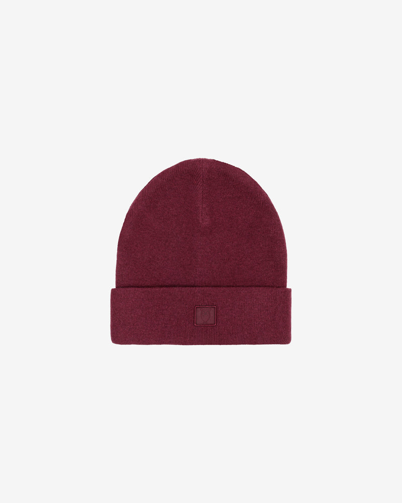 KnowledgeCotton Apparel - UNI Double layer wool beanie Hats 1281 Fig