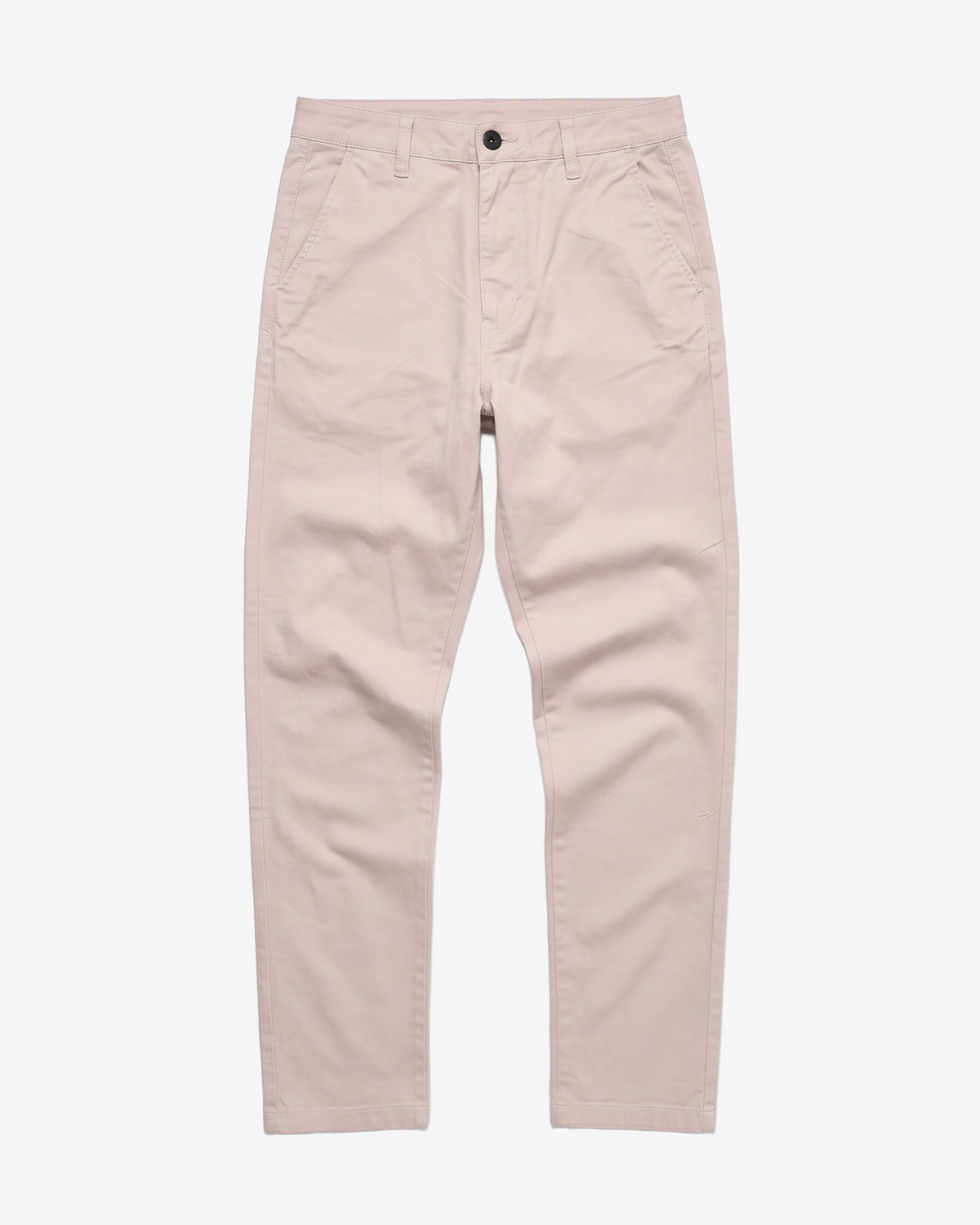 KnowledgeCotton Apparel - WMN Iris slim pique pant Pants 1228 Light feather gray