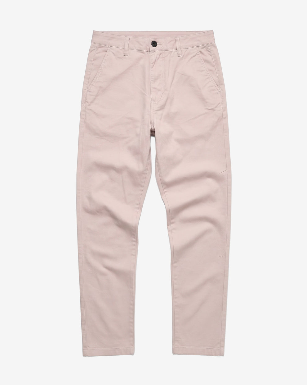 KnowledgeCotton Apparel - WMN Iris slim pique pant Pants 1228 Light feather gray