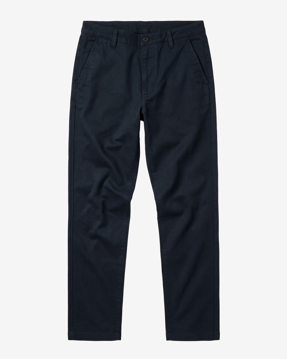 KnowledgeCotton Apparel - WMN Iris slim pique pant Pants 1300 Black Jet