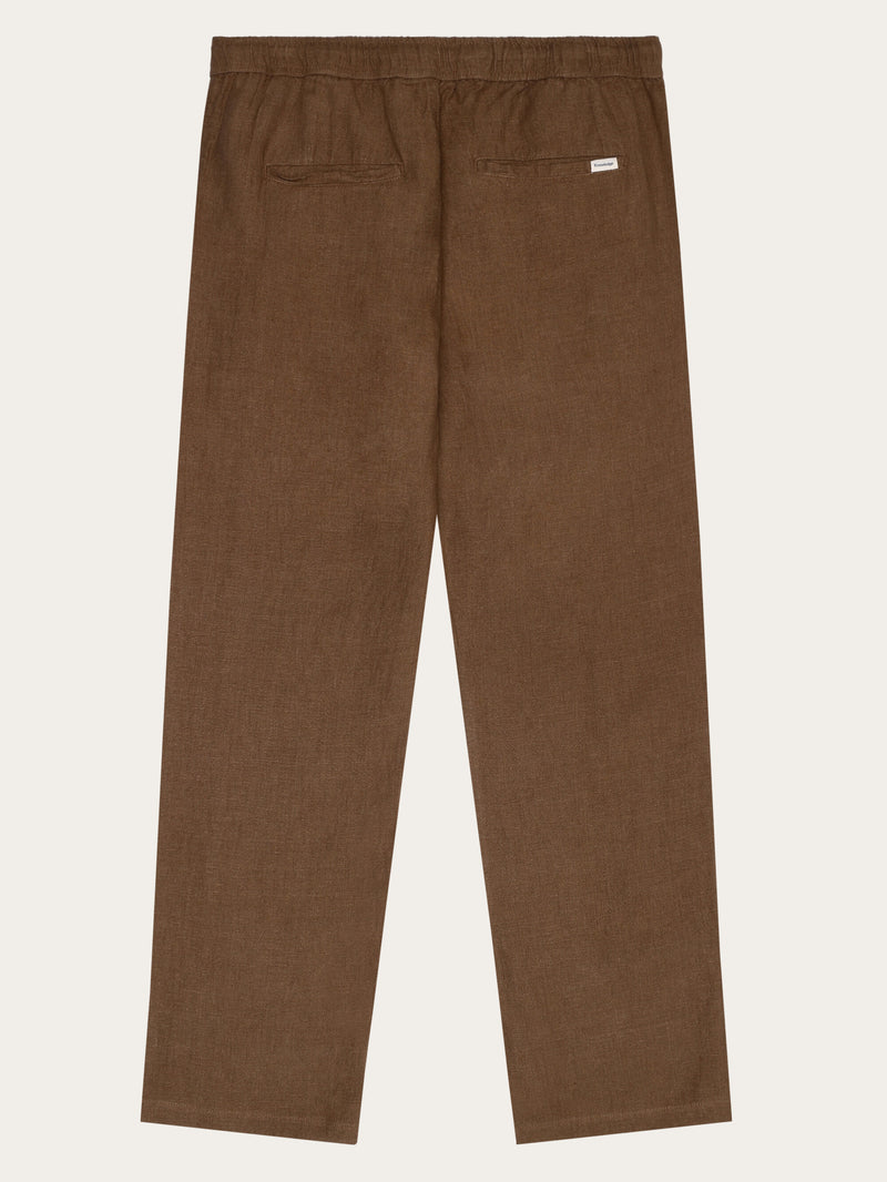 KnowledgeCotton Apparel - MEN Loose linen pant Pants 1019 Tuffet