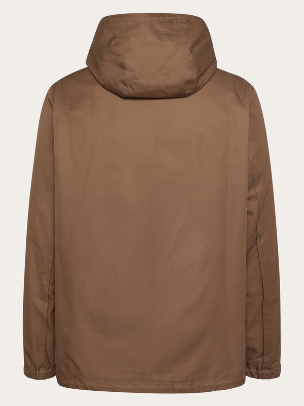 KnowledgeCotton Apparel - UNI Organic Cotton Canvas Anorak Jacket GOTS/Vegan Jackets 1019 Tuffet