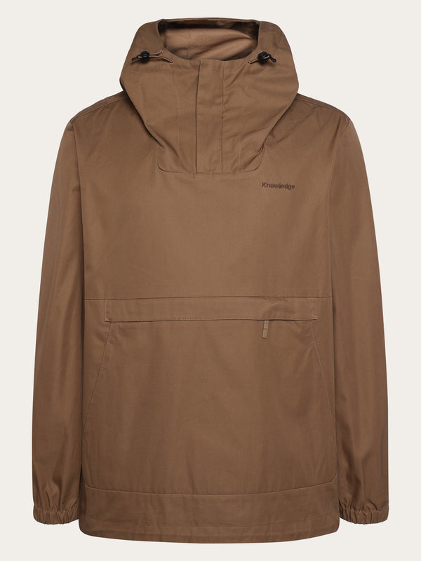 KnowledgeCotton Apparel - UNI Organic Cotton Canvas Anorak Jacket GOTS/Vegan Jackets 1019 Tuffet