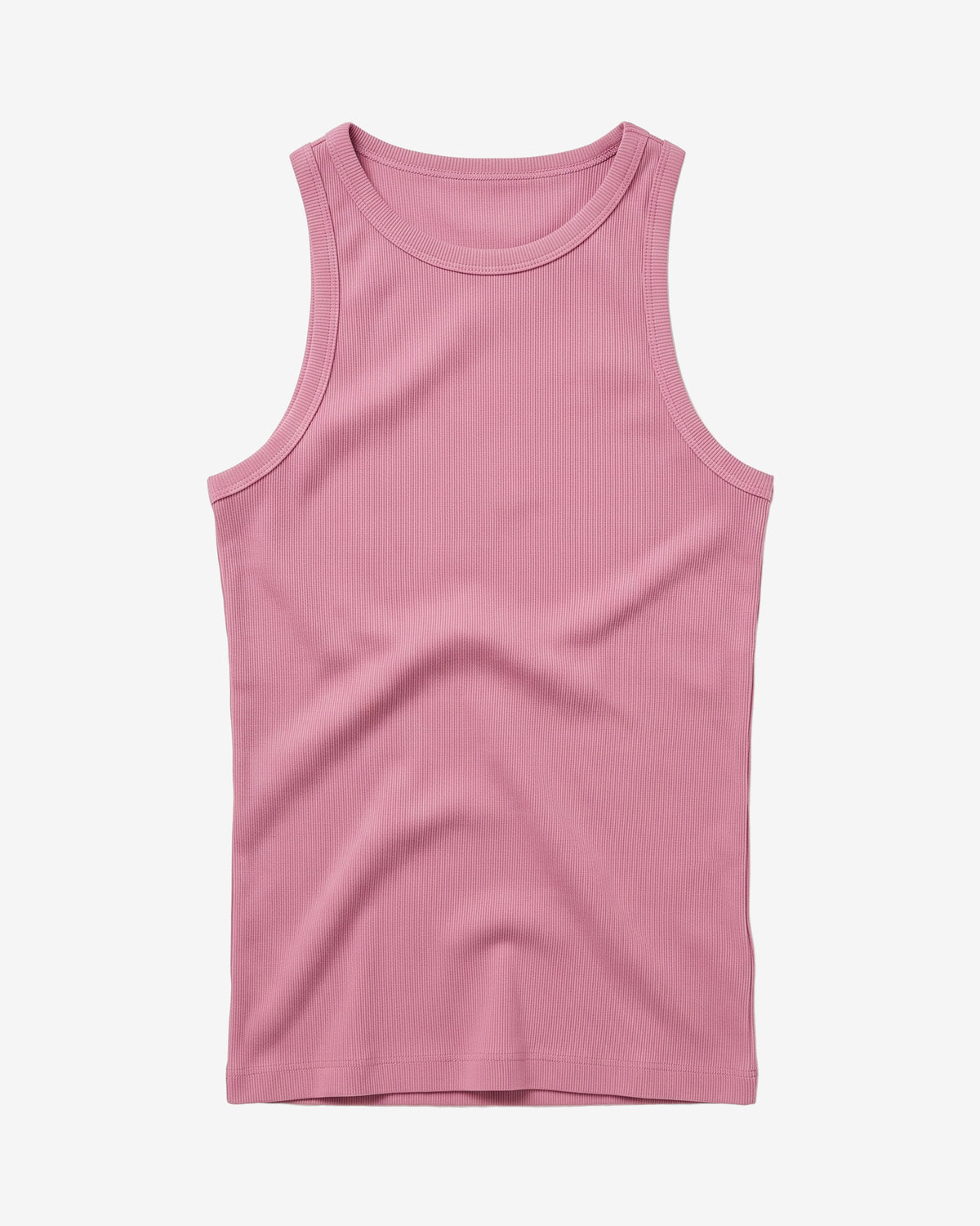 KnowledgeCotton Apparel - WMN Racer rib top T-shirts 1503 Orchid Haze