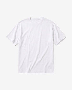 KnowledgeCotton Apparel - MEN Regular fit Basic tee T-shirts 1010 Bright White