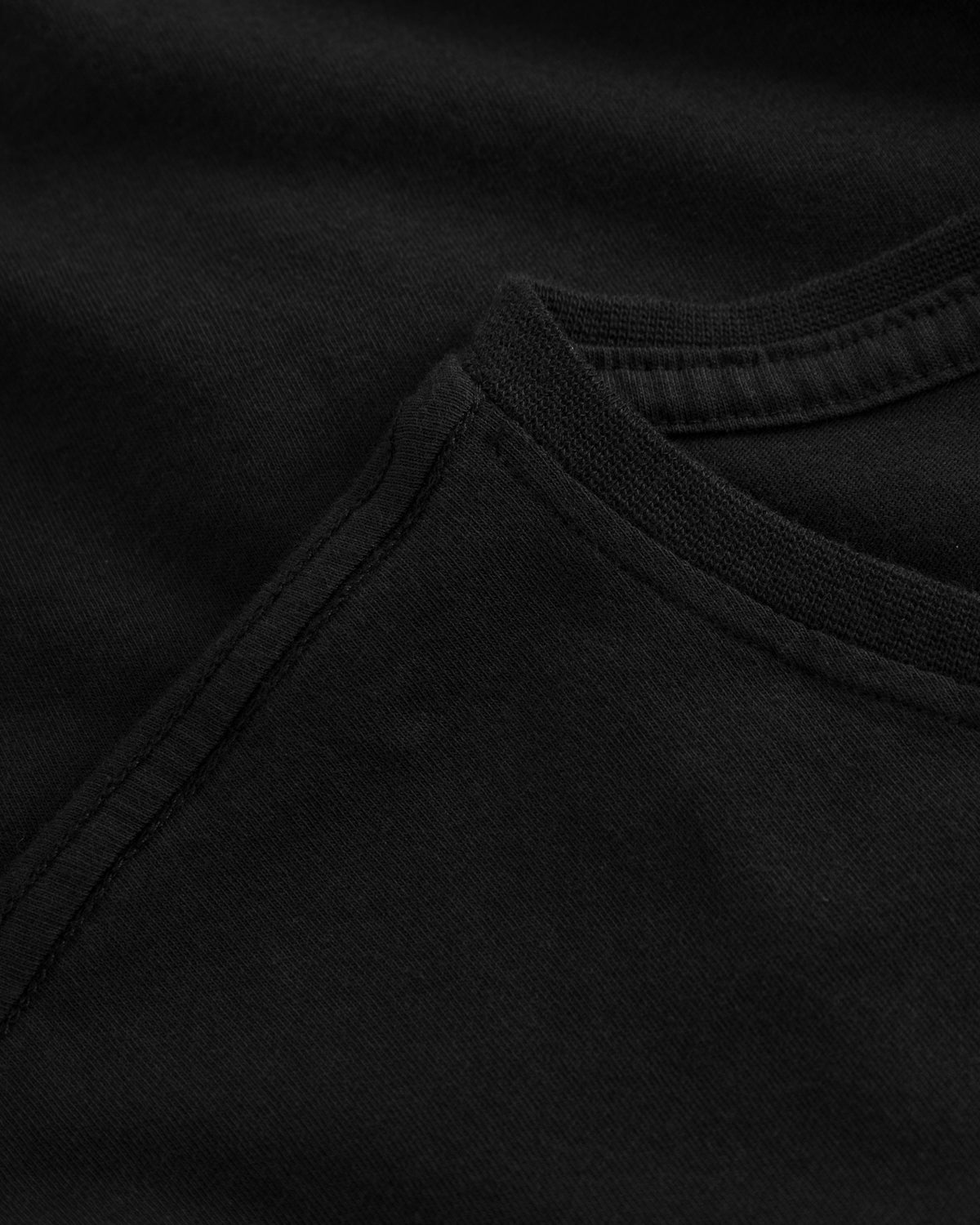 KnowledgeCotton Apparel - MEN Regular fit Basic tee T-shirts 1300 Black Jet