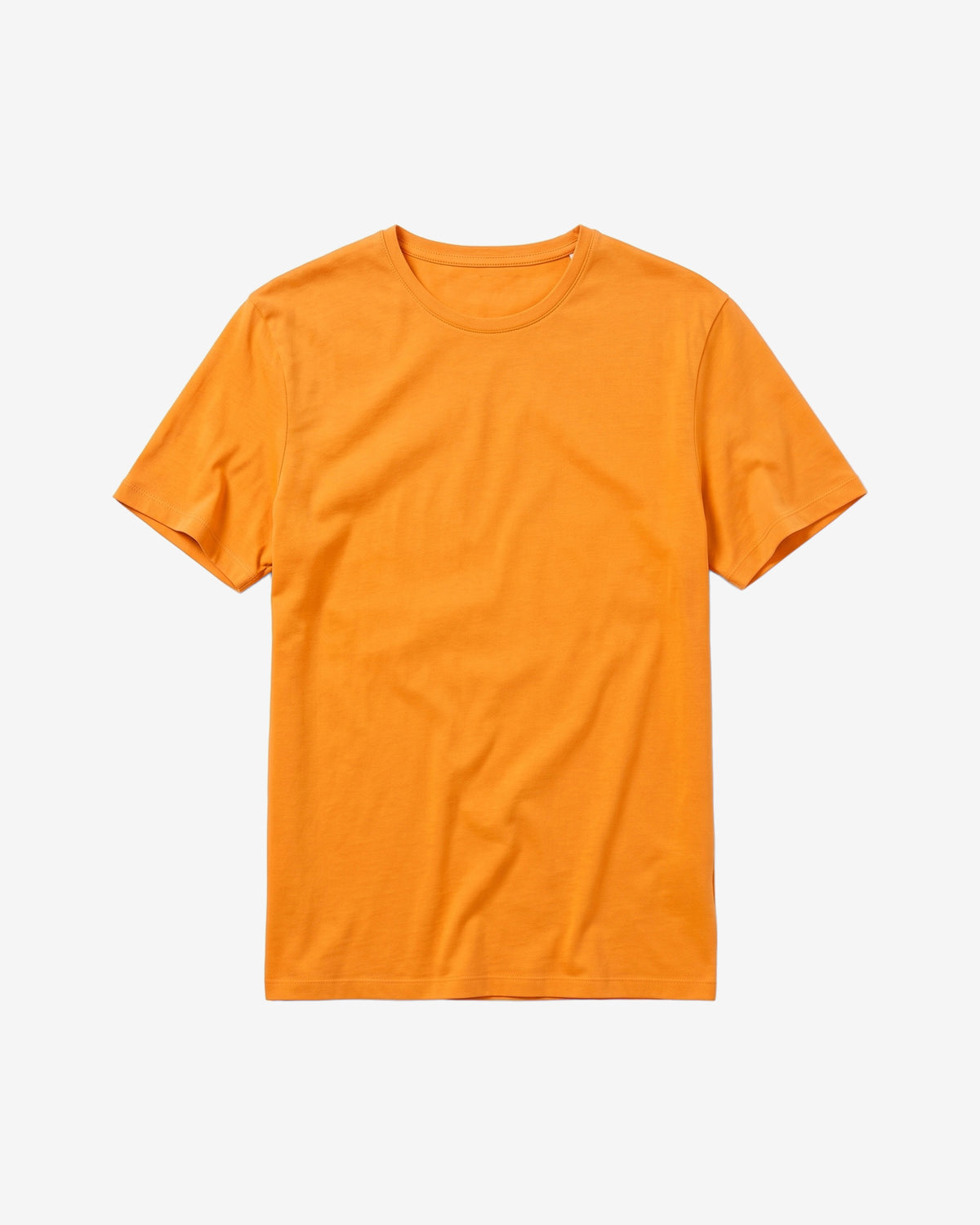 KnowledgeCotton Apparel - MEN Regular fit Basic tee T-shirts 1502 Golden Oak