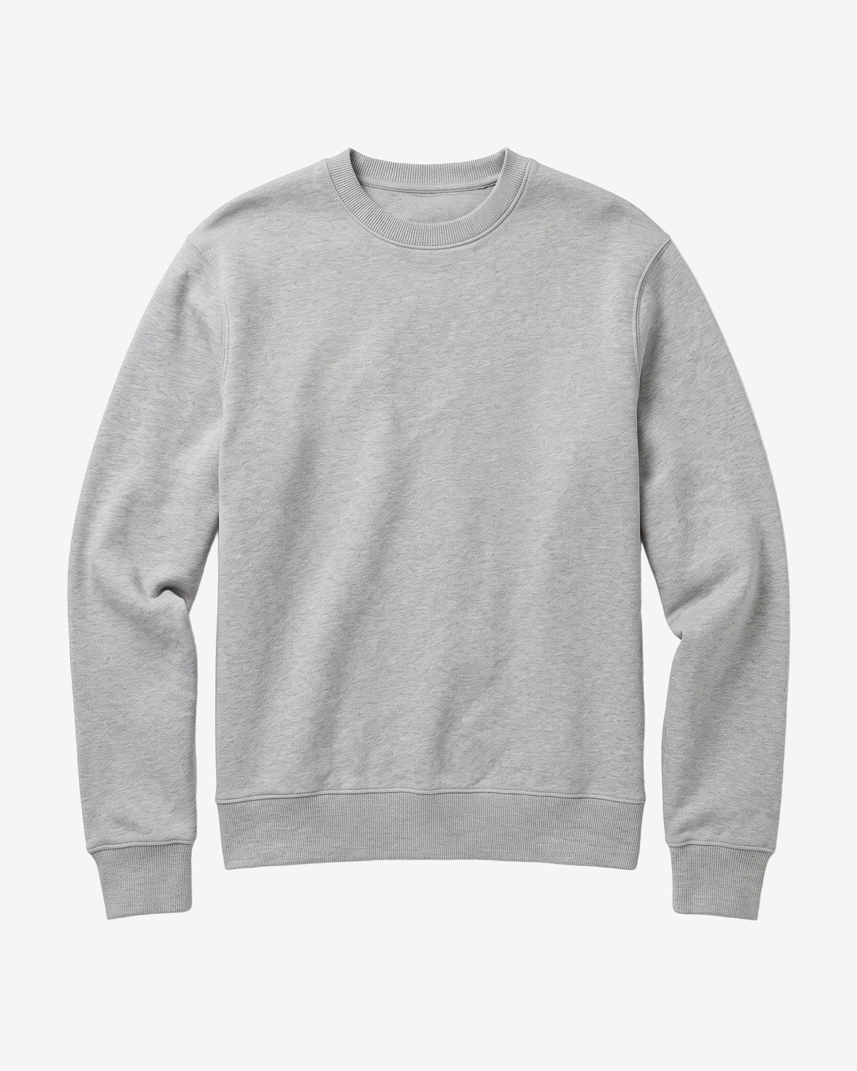 KnowledgeCotton Apparel - MEN Relaxed crew neck Sweats 1012 Grey Melange