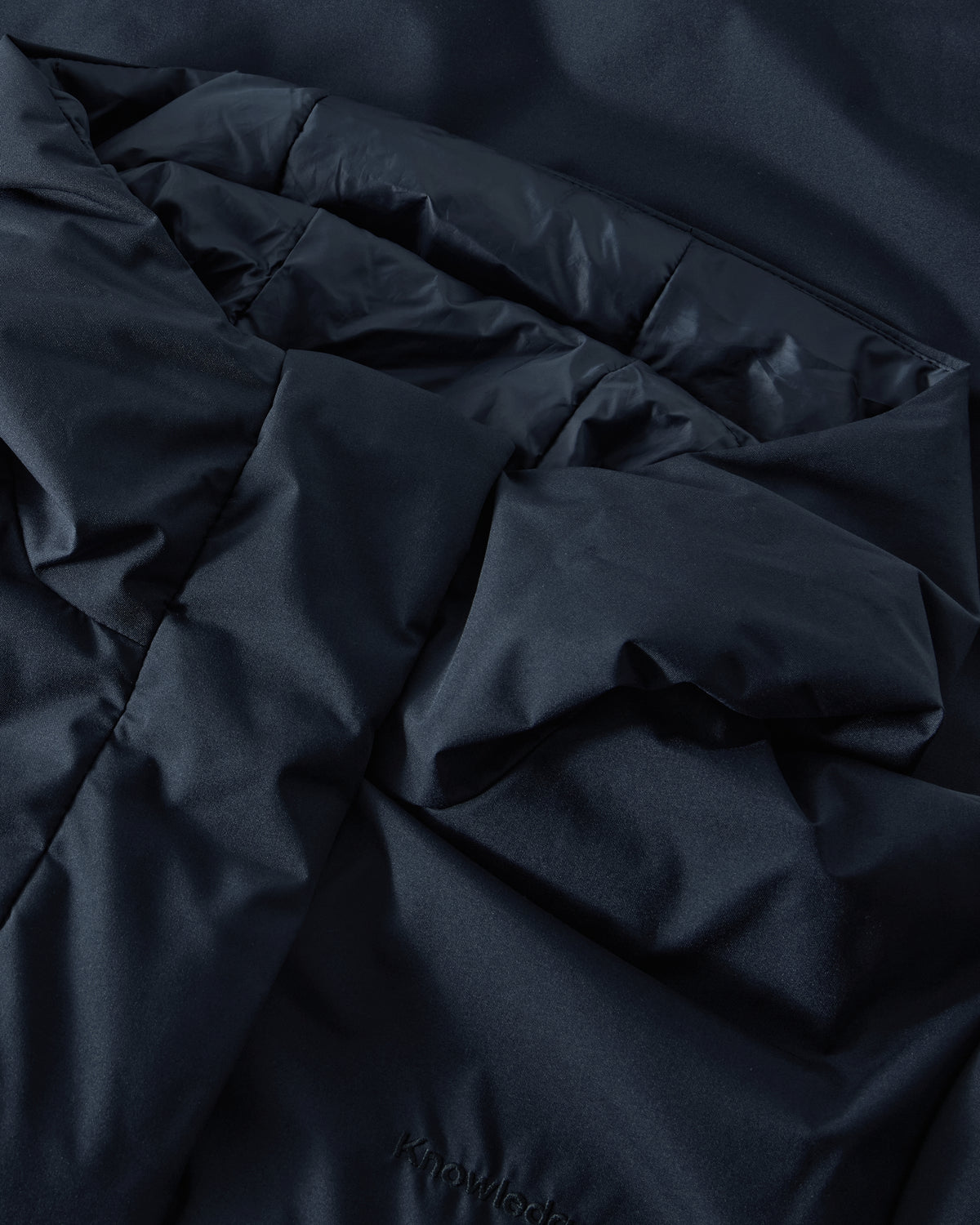 KnowledgeCotton Apparel - WMN Soft Shell Parka Jackets 1001 Total Eclipse