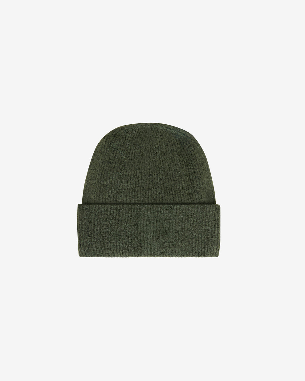 KnowledgeCotton Apparel - UNI Soufflé yarn beanie Hats 1090 Forest Night
