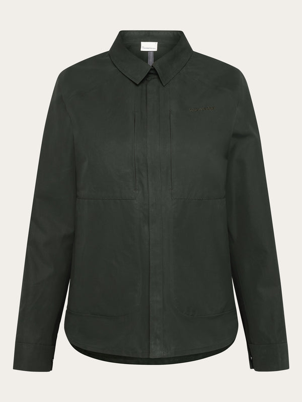 KnowledgeCotton Apparel - WMN Vent Canvas 200 Classic Jacket - GOTS/Vegan Jackets 1090 Forrest Night