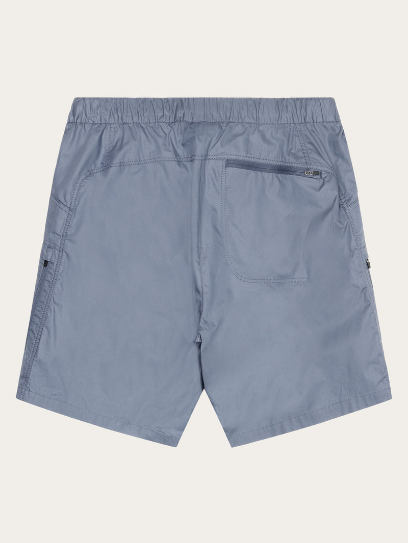 KnowledgeCotton Apparel - MEN Vent Ripstop 90 lightweight shorts - GOTS/Vegan Shorts 1226 Vintage Indigo