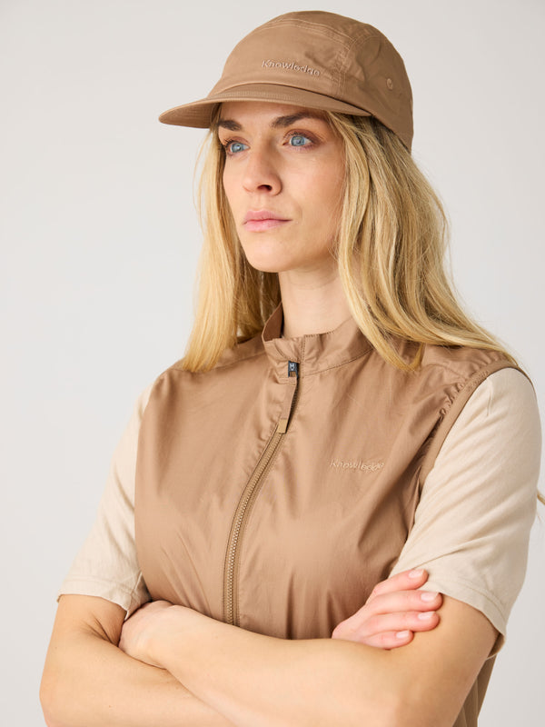 KnowledgeCotton Apparel - UNI Vent Ripstop 90 panel 5 cap - GOTS/Vegan Caps 1019 Tuffet