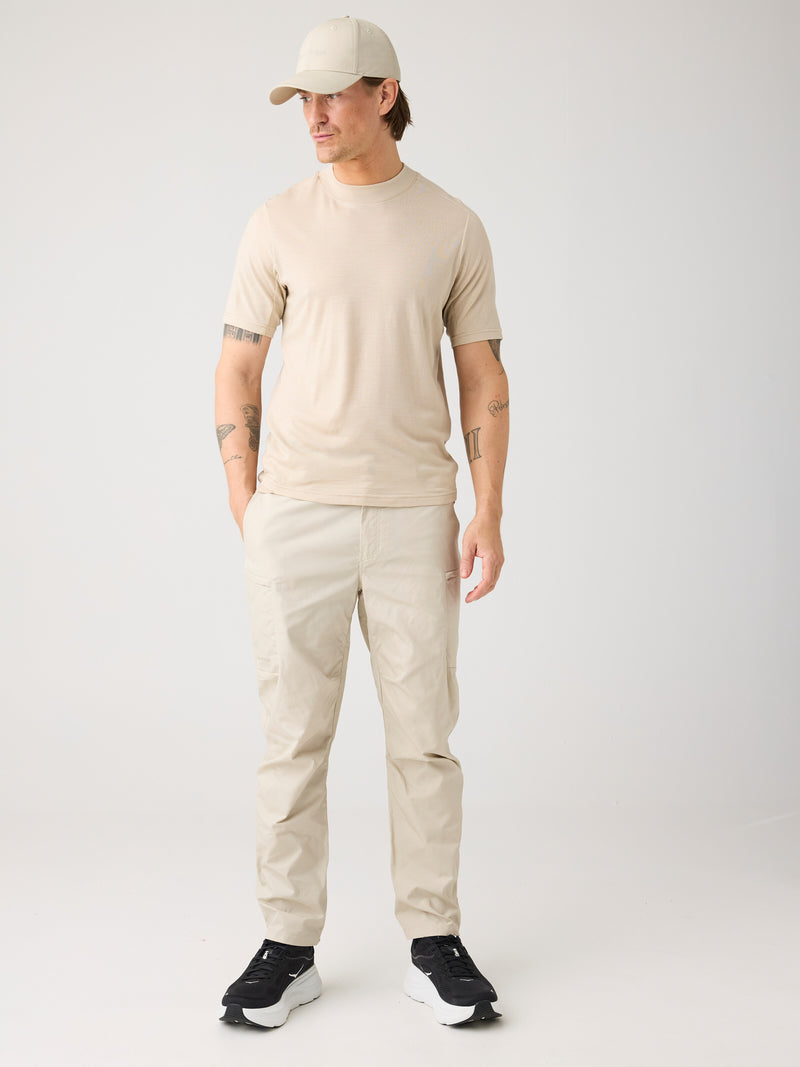 KnowledgeCotton Apparel - MEN Vent canvas 200 pants Pants 1228 Light feather gray
