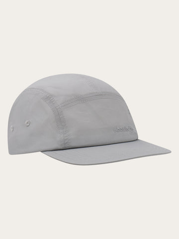 KnowledgeCotton Apparel - UNI Vent ripstop 90 5-panel cap Caps 1493 Ultimate Grey
