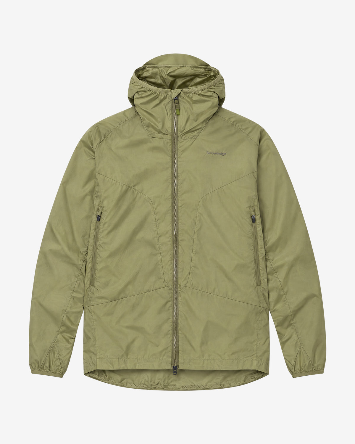 KnowledgeCotton Apparel - MEN Vent ripstop 90 jacket Jackets 1068 Burned Olive