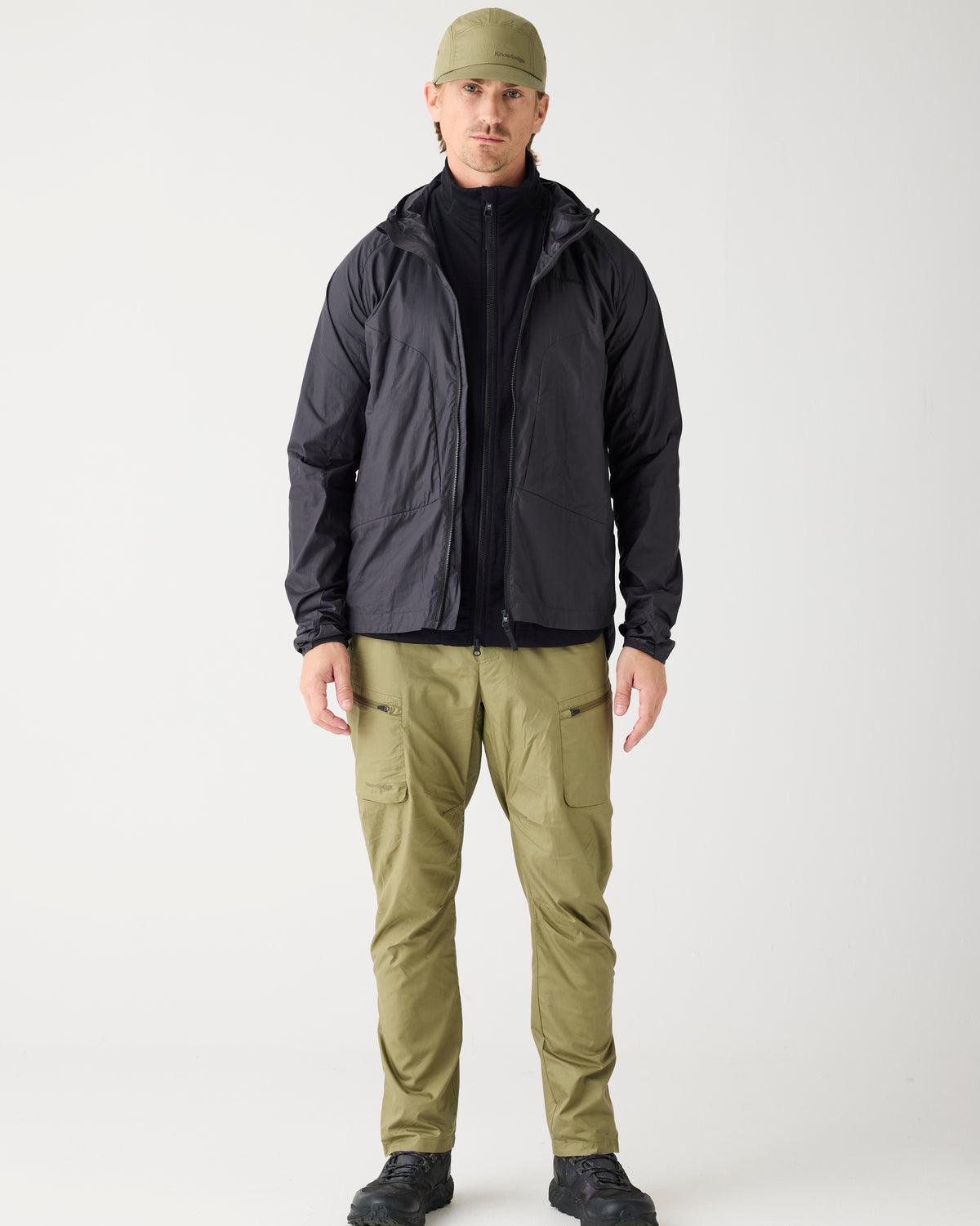 KnowledgeCotton Apparel - MEN Vent ripstop 90 pants Pants 1068 Burned Olive
