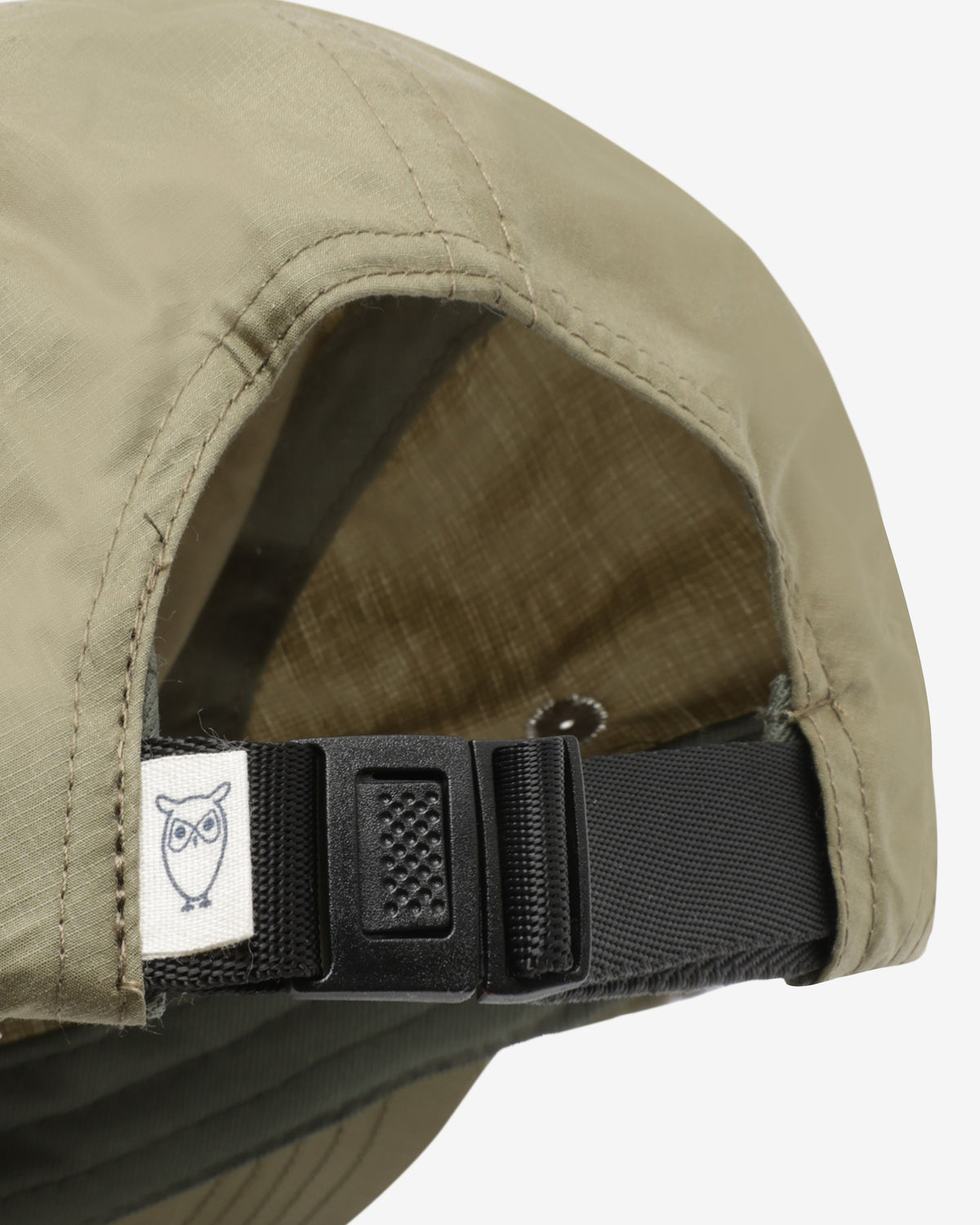 KnowledgeCotton Apparel - UNI Vent riptop 90 5-panel cap Caps 1068 Burned Olive